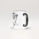 anpassbare tassen vorlage life is art