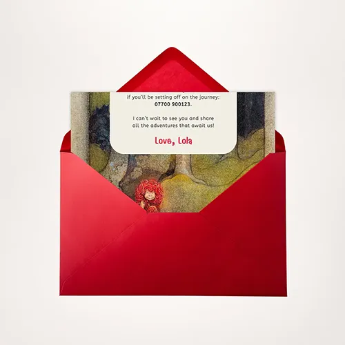 Letterhead template - In the kingdom of trolls