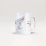 Hundetasse Vorlage Canva – süße Motive & Sprüche wie „Just a girl who loves dogs“ oder „Best Dog Mom ever“. Einfach anpassen & sofort als Druckdatei nutzen!