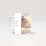 katzentasse vorlage glueck auf pfoten