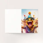 klappkarte-vorlage-smiley-party klappkarte vorlage smiley party