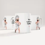 Leyendecker White Mug Template Printable customizable mug template