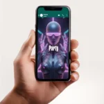 Stylisch feiern mit deiner WhatsApp Geburtstagseinladung animiert: Cyber-Diva, Laser, Sound und Club-Feeling – perfekt für Geburtstagseinladungen ab 30 Jahren.