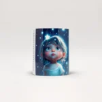 Magical mug template "The Star Money" with original text by the Brothers Grimm.