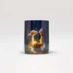 Mug Template "The Star Money" - Dark, magical fairy tale motif with original text as JPG download