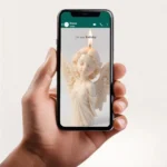 Angel-Candle-Animated-Video Animated video shows an angel candle gently being lit and spreading warm light