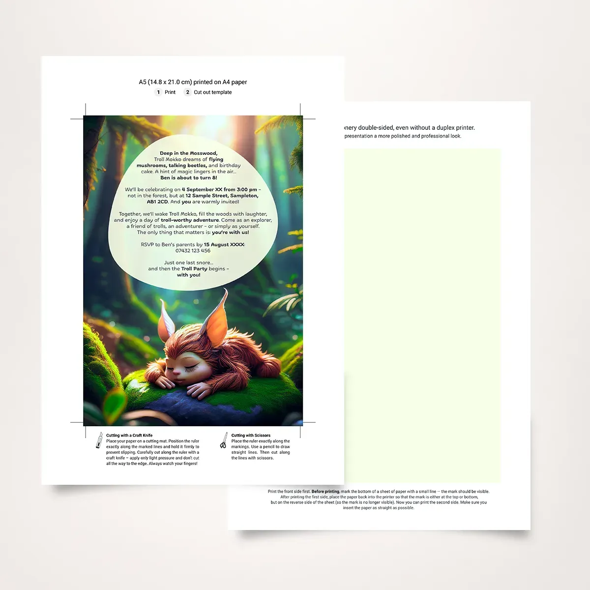 Troll Mokko dreams in the moss forest 4 Troll Mokko dreams in the moss forest - Image 4