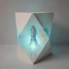 origami windlicht tintenfisch 1 led licht
