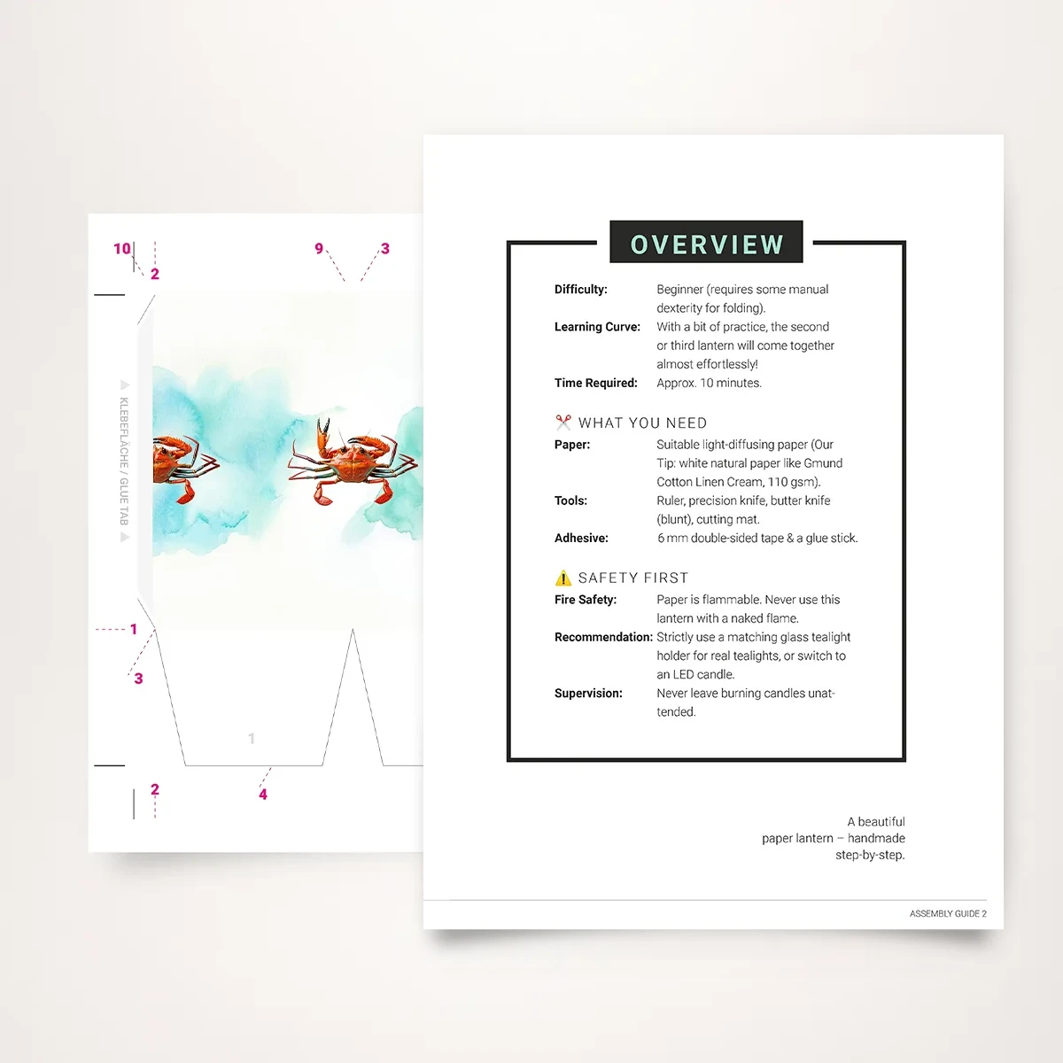 paper-lantern-crab-instructions paper crab lantern instructions